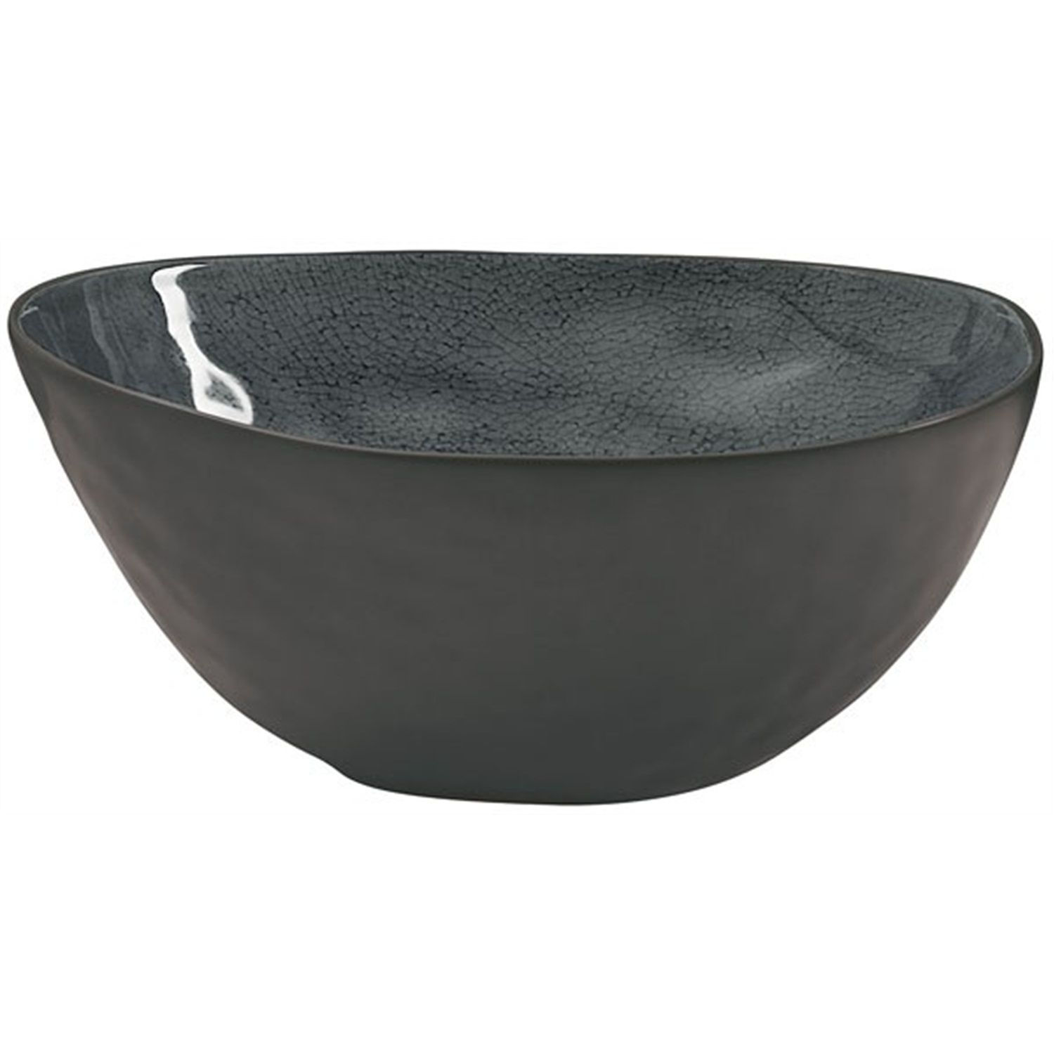 asa selection la maison saladeschaal 25x18cm oyster grijs