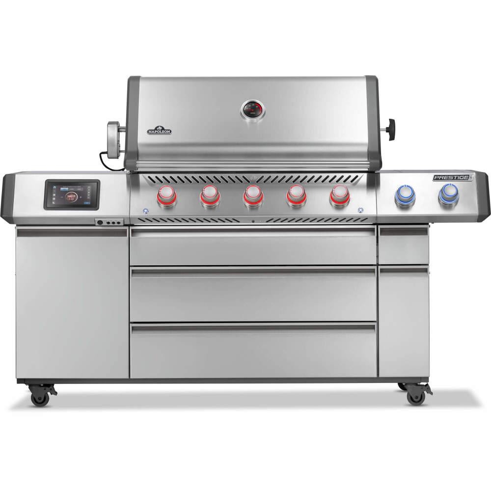 Napoleon Prestige PRO 665 Connected RSIB Gasbarbecue, RVS