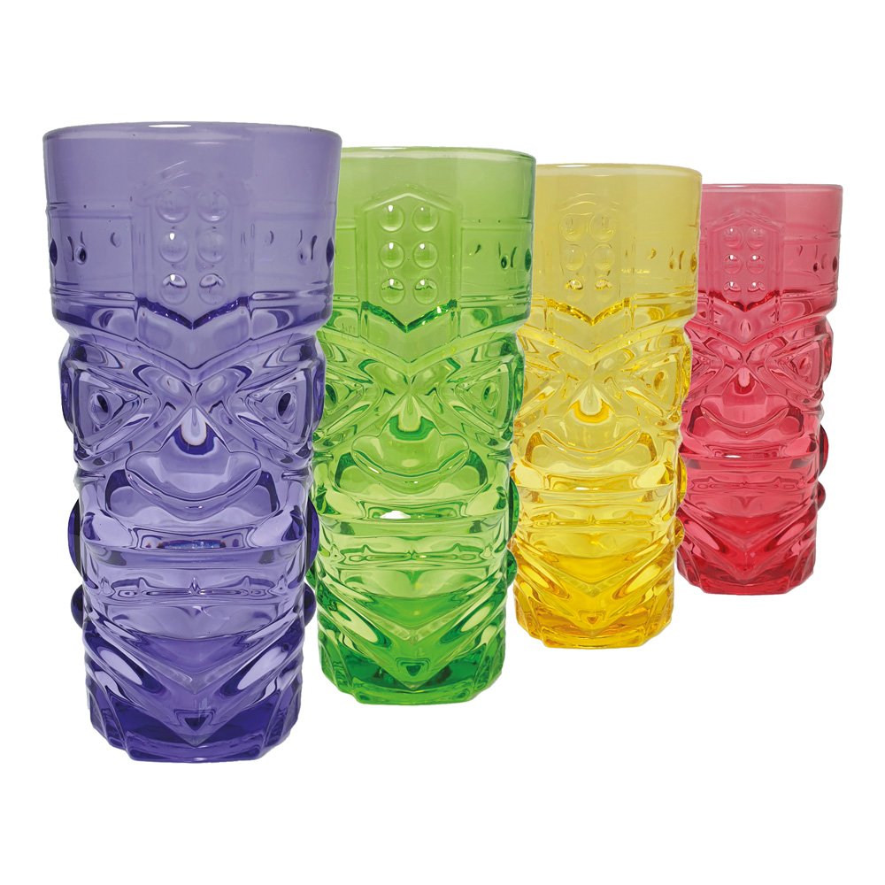 bar bespoke tiki highball glasses set van 4