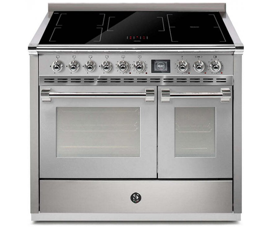 steel ascot aq10sf 5fi ss inductiefornuis 100cm rvs