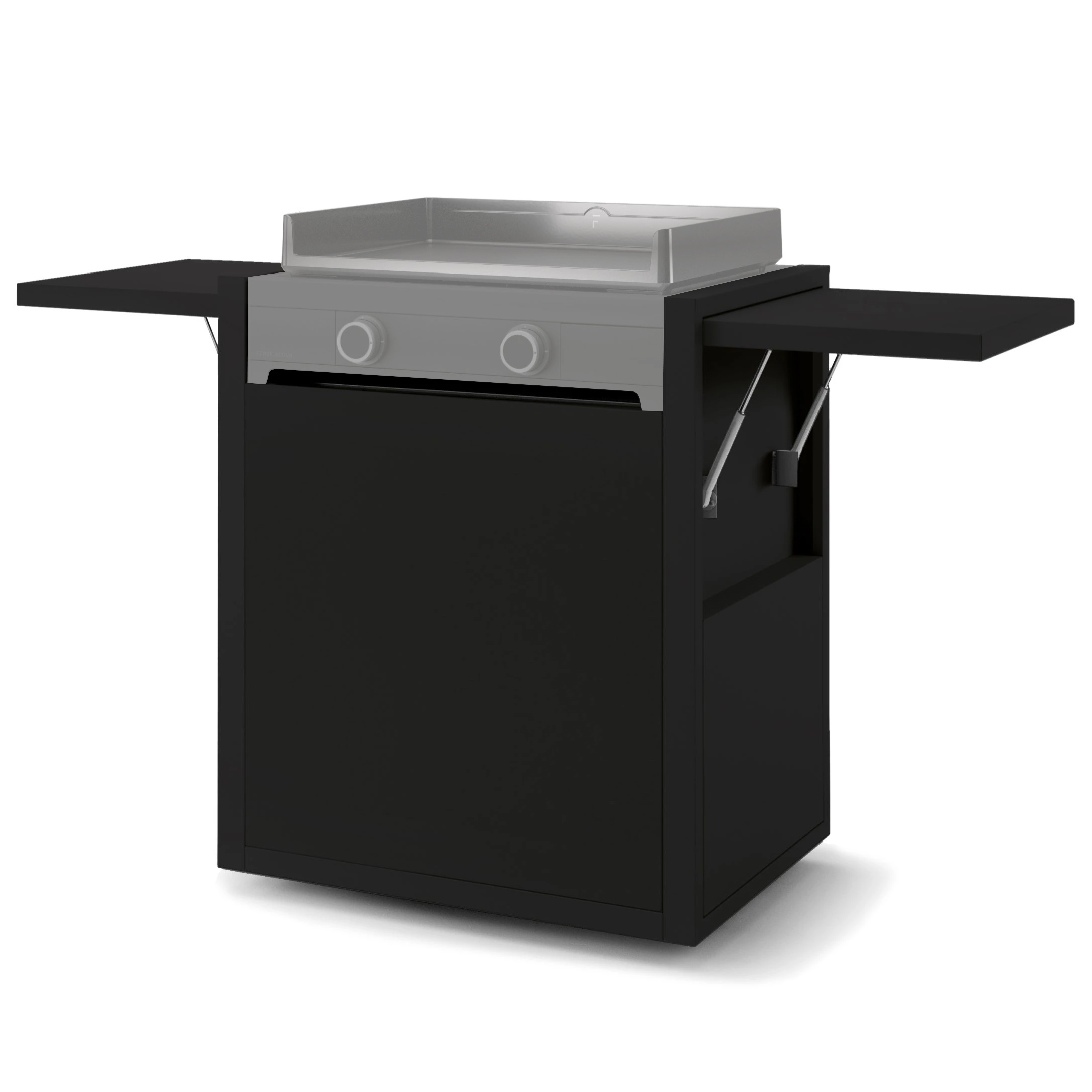 forge-adour-modern-trolley-voor-plancha-ch-maf-60-zwart