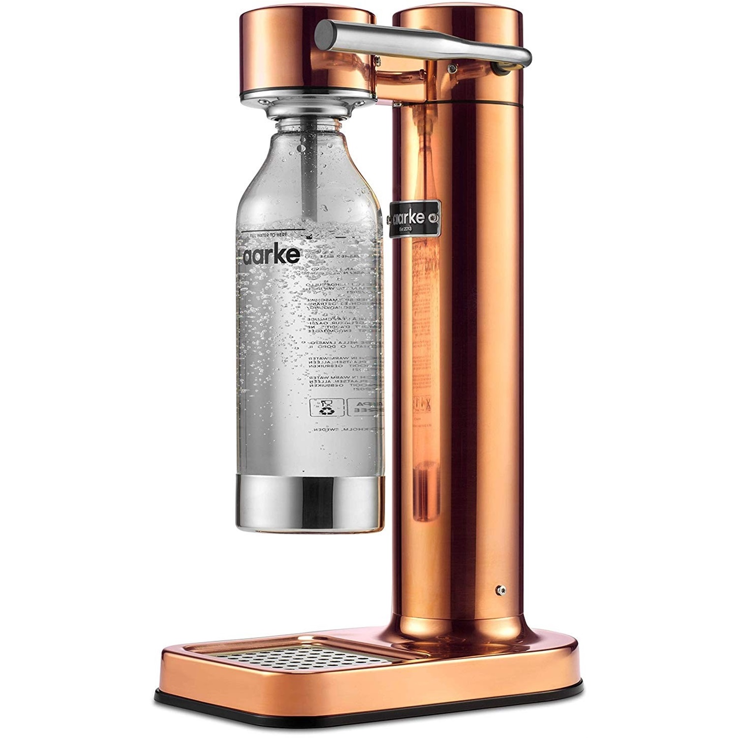 aarke sparkling sodamaker 081l koper