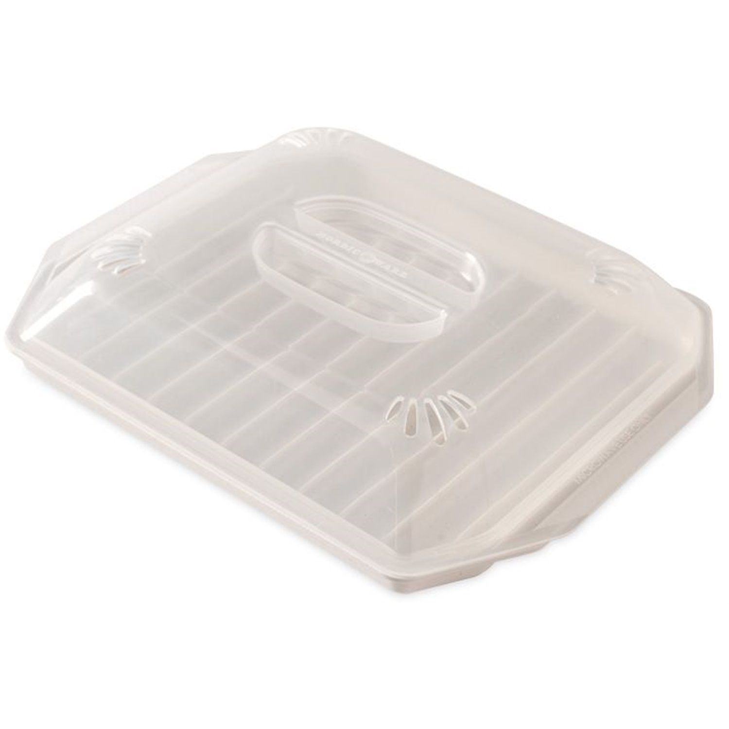 nordic ware microware baconrek met deksel 22x19cm
