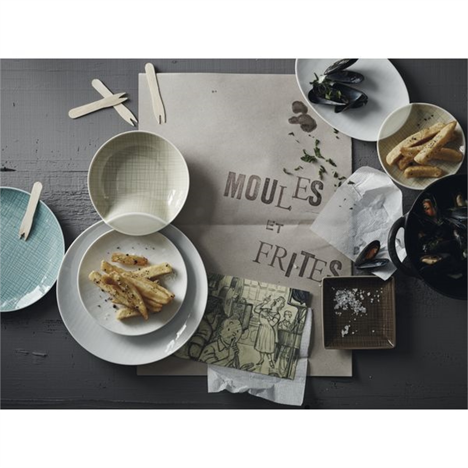 rosenthal-mesh-rechthoekige-schaal-18x13cm-wit