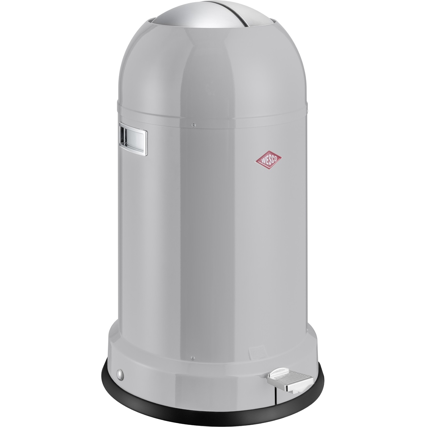 wesco-kickmaster-classic-line-soft-afvalemmer-cool-grey