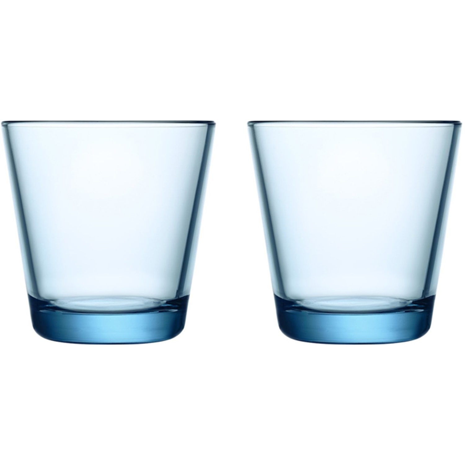 iittala kartio waterglazen 021l lichtblauw 2 stuks