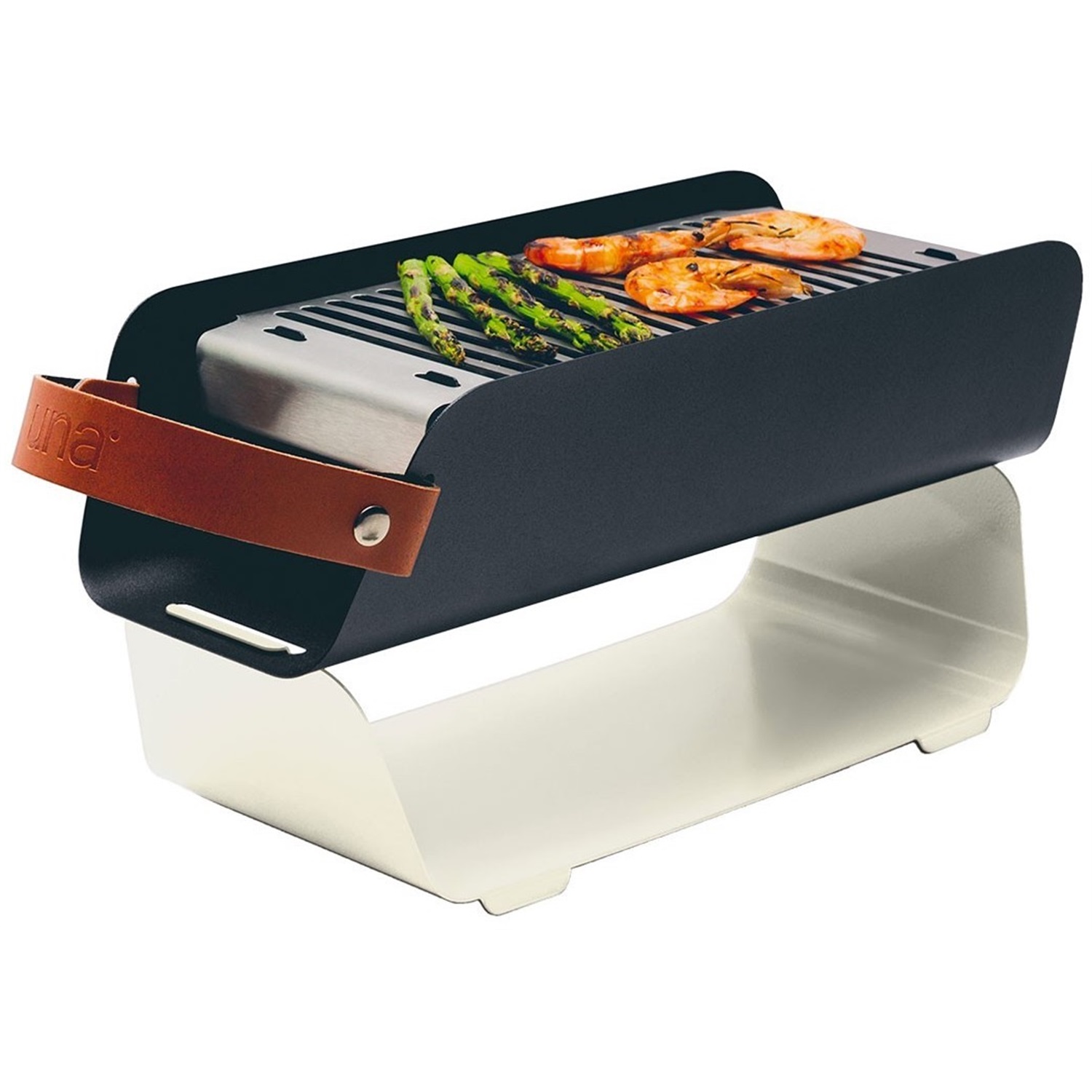 una grill draagbare houtskoolbarbecue creme