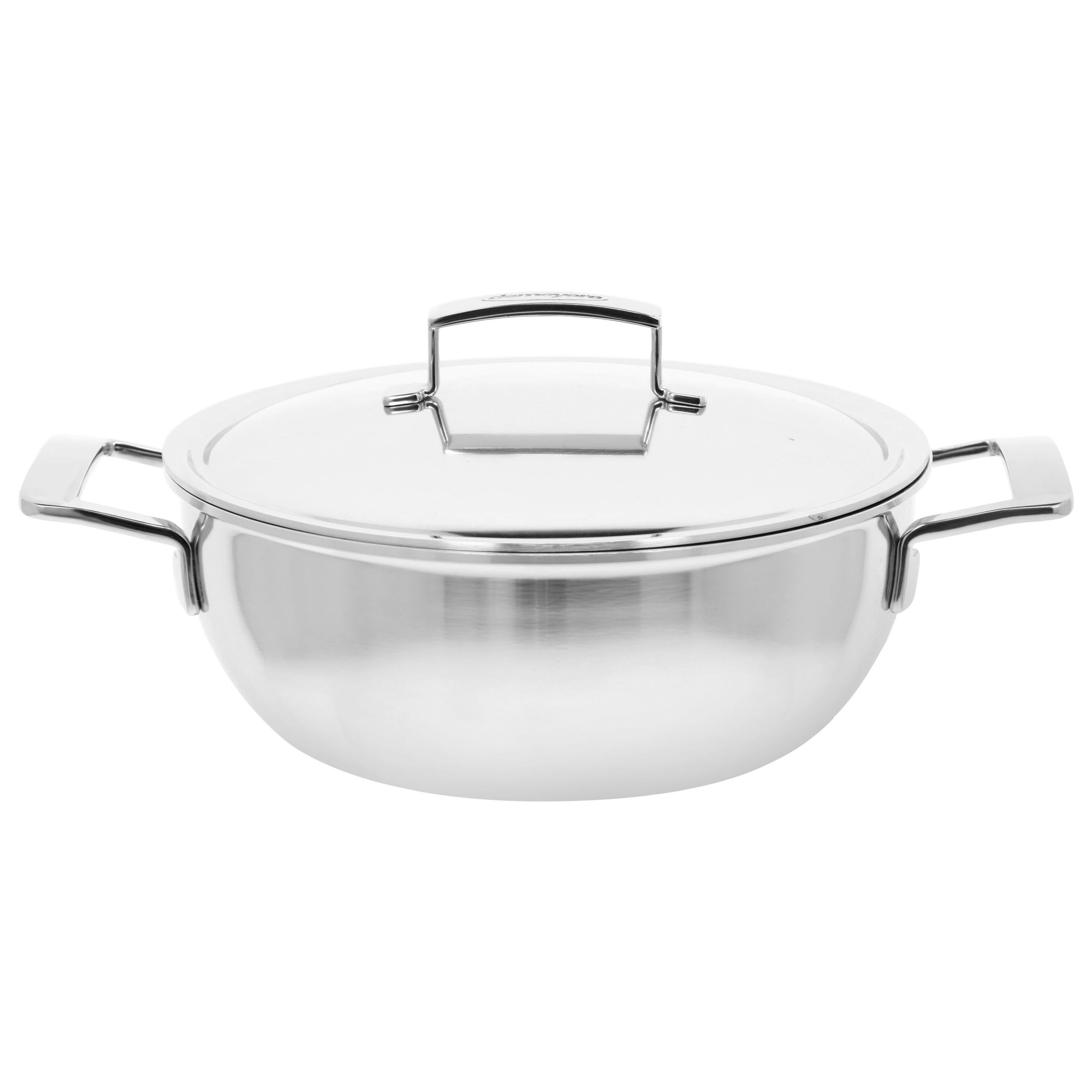demeyere silver 7 conische sauteerpan met rvs deksel 28cm