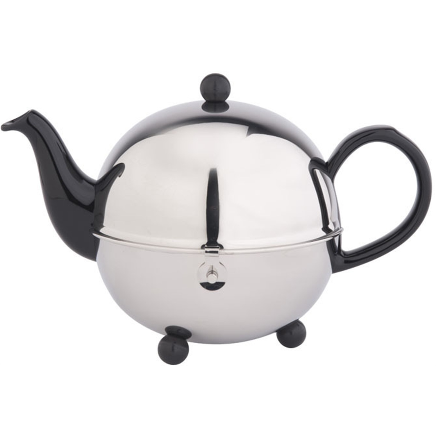 bredemeijer-cosy-theepot-13l-zwart-rvs-mantel