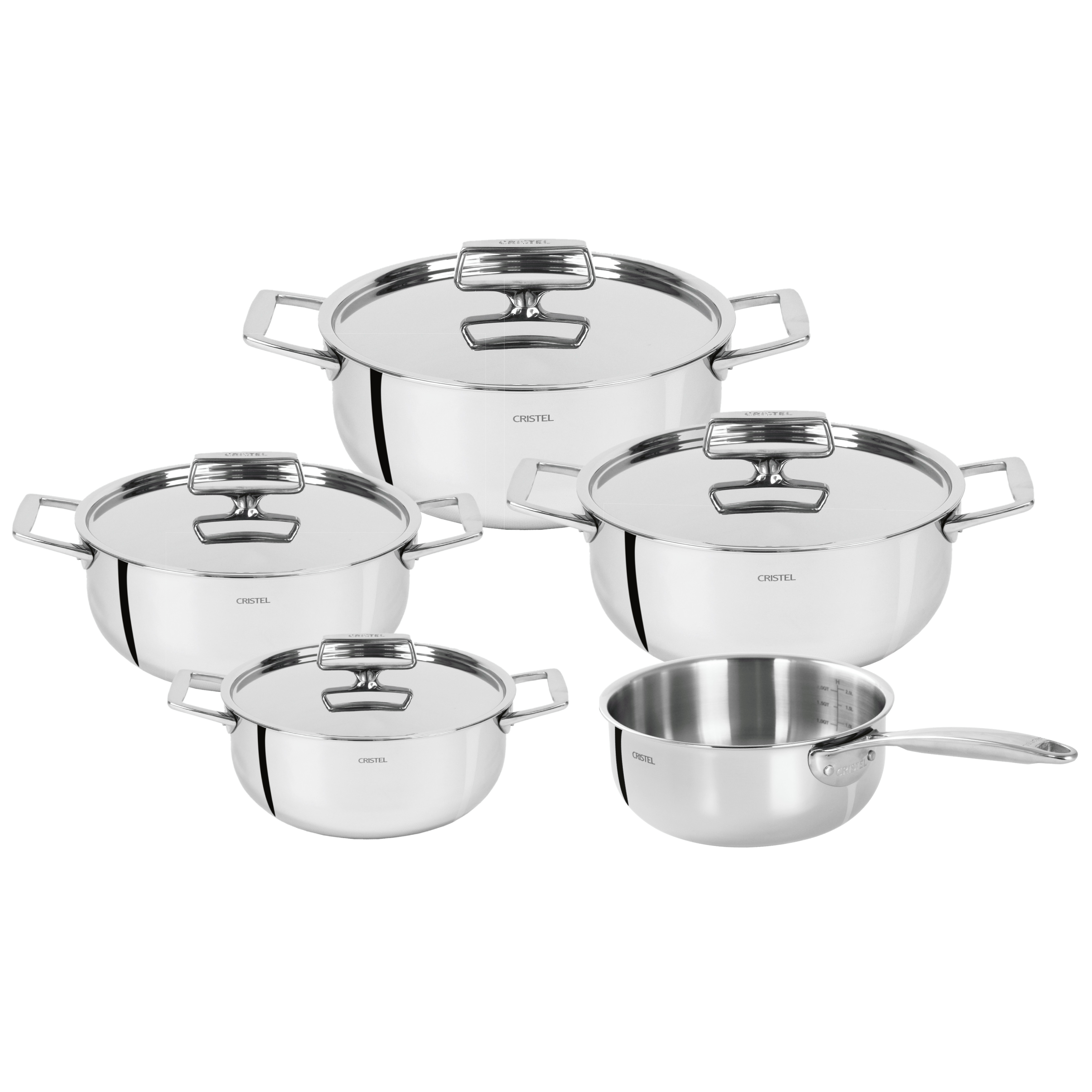 cristel-castelpro-pannenset-set9fcpf-5-delig
