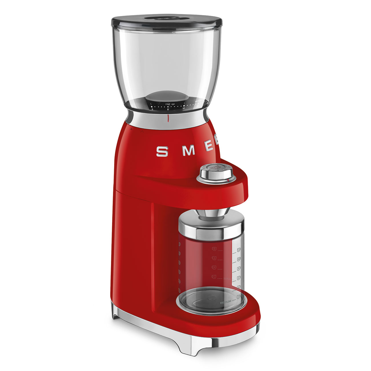 smeg-koffiemolen-cgf11rdeu-rood