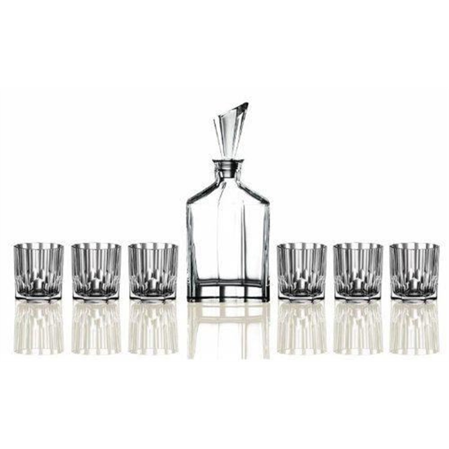 nachtmann aspen whiskyset 7 delig