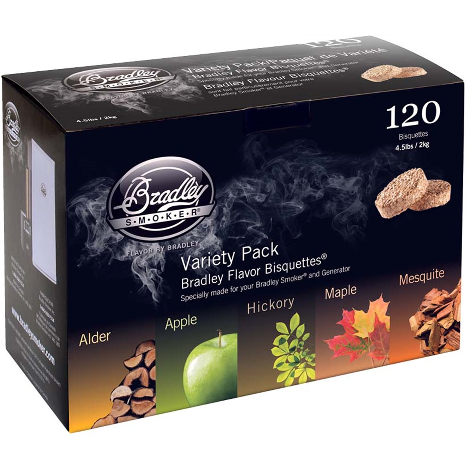 bradley-smoker-variety-pack-aromabisquetten-120-stuks-5-smaken