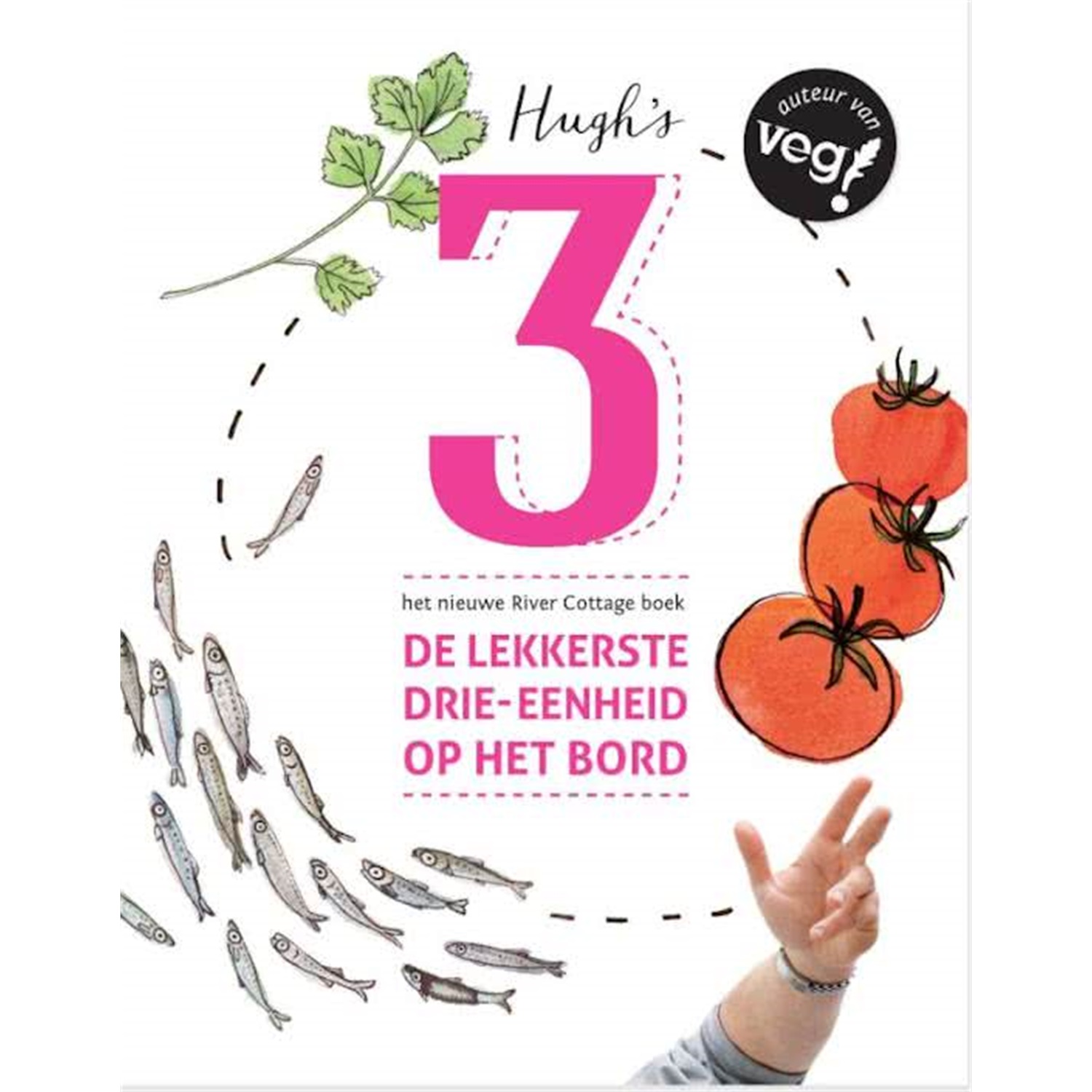 hughs 3 de lekkerste drie eenheid op het bord