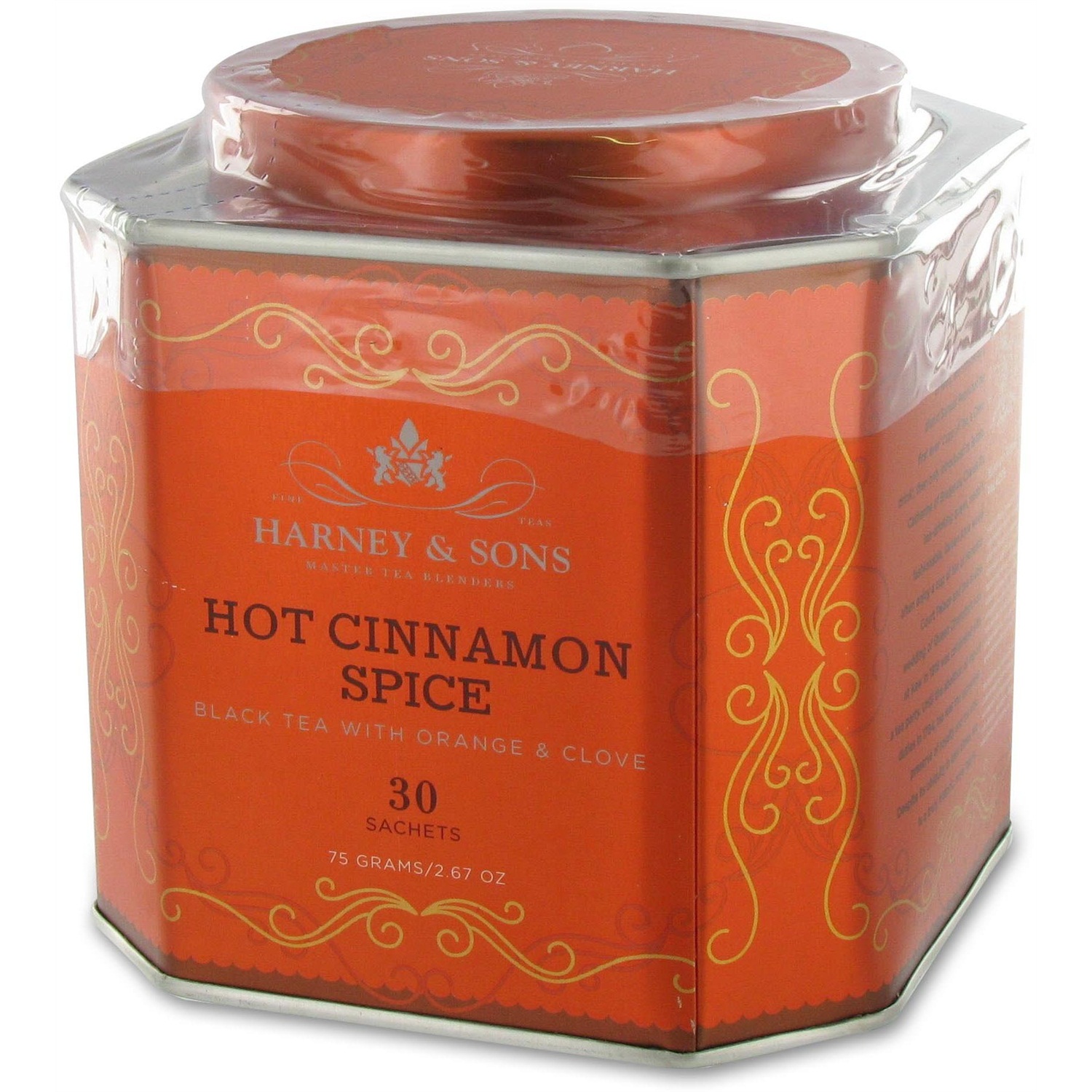 harney sons hot cinnamon spice zwarte thee 30 zakjes