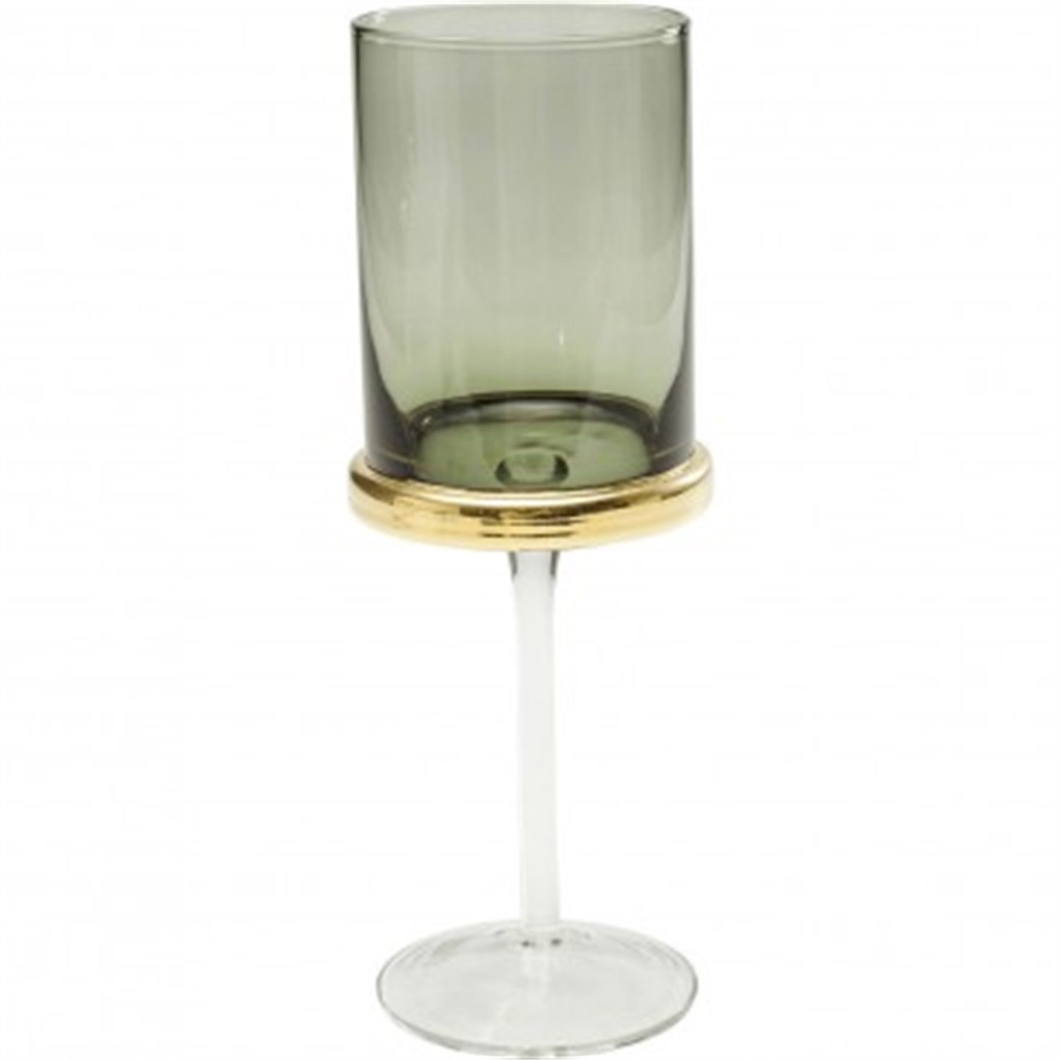 kare design witte wijnglas innocent smoke