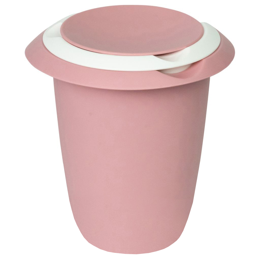 westmark mengbeker met deksel 1l roze