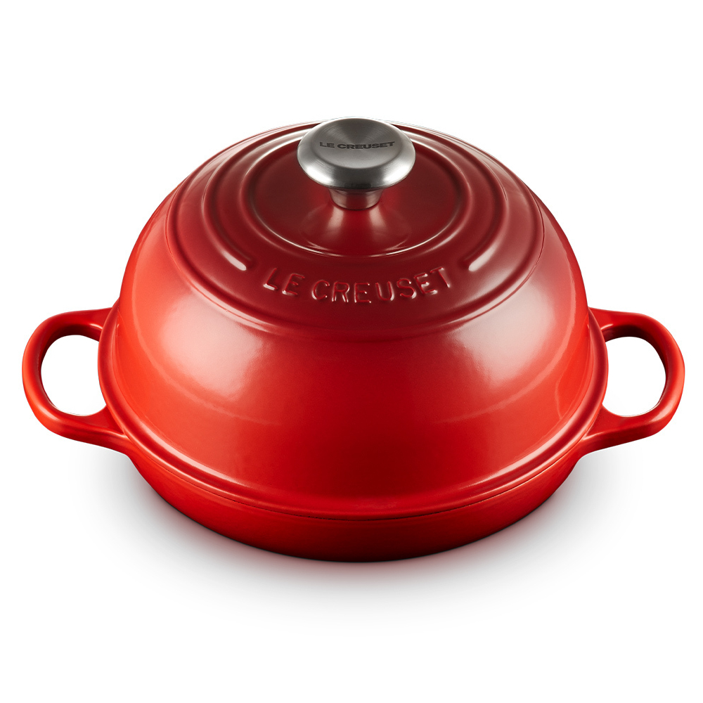 le-creuset-signature-broodpan-16l-24cm-kersenrood