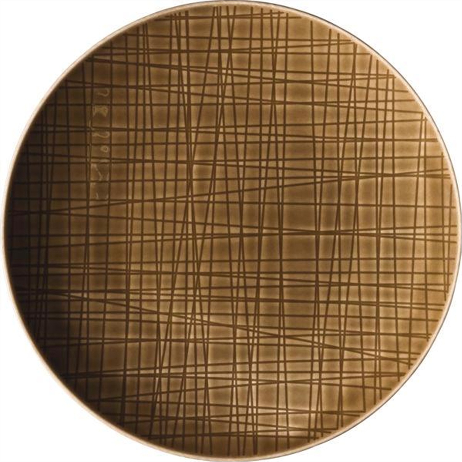 rosenthal mesh plat bord 17cm walnut
