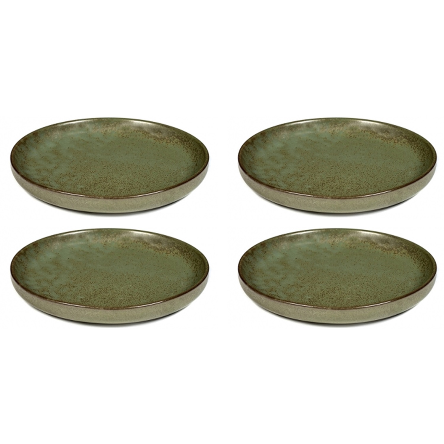 serax surface olijfborden b5116226a 16cm camogreen 4 stuks