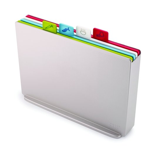 joseph joseph index large snijplankenset zilver 4st