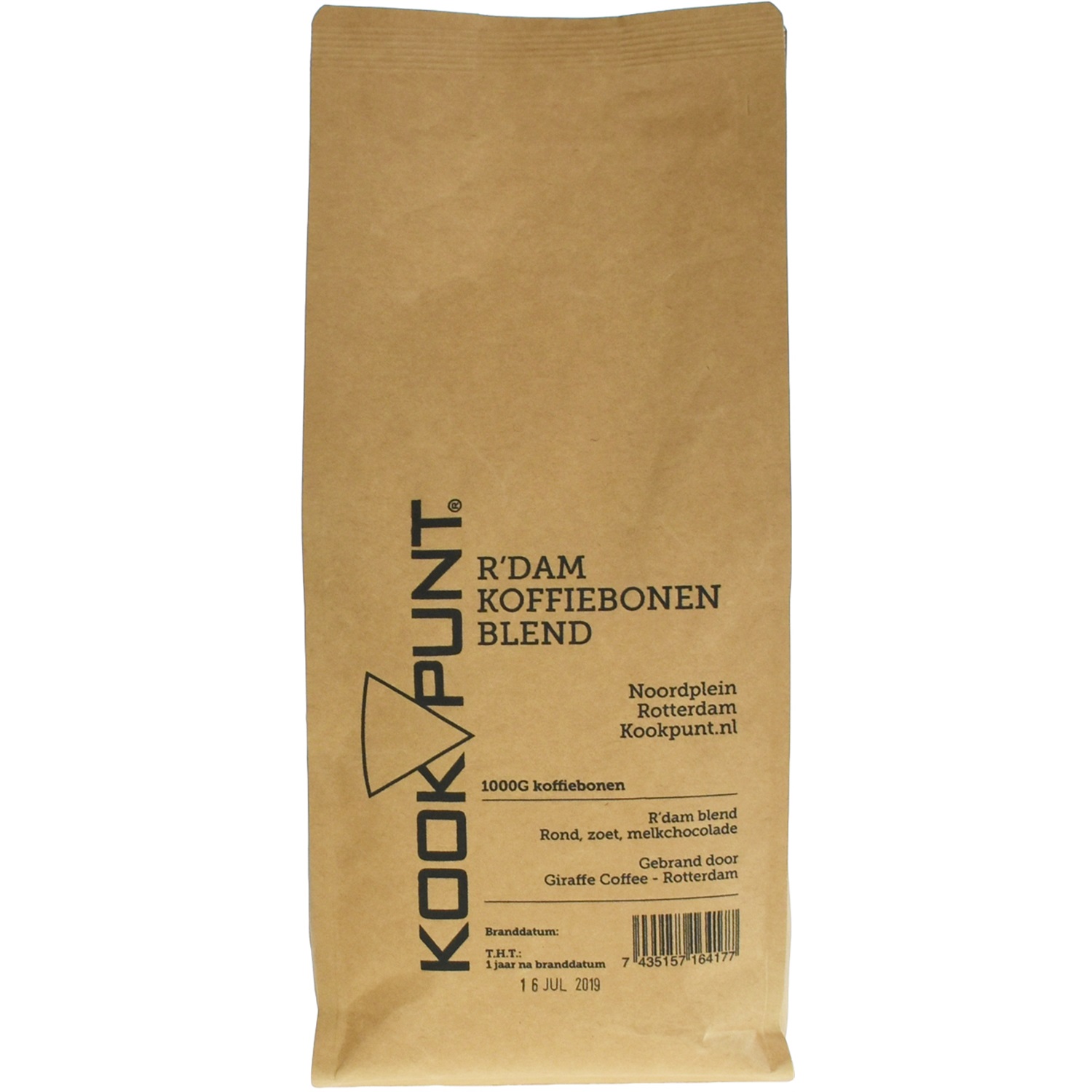 kookpunt rotterdam blend koffiebonen 1kg