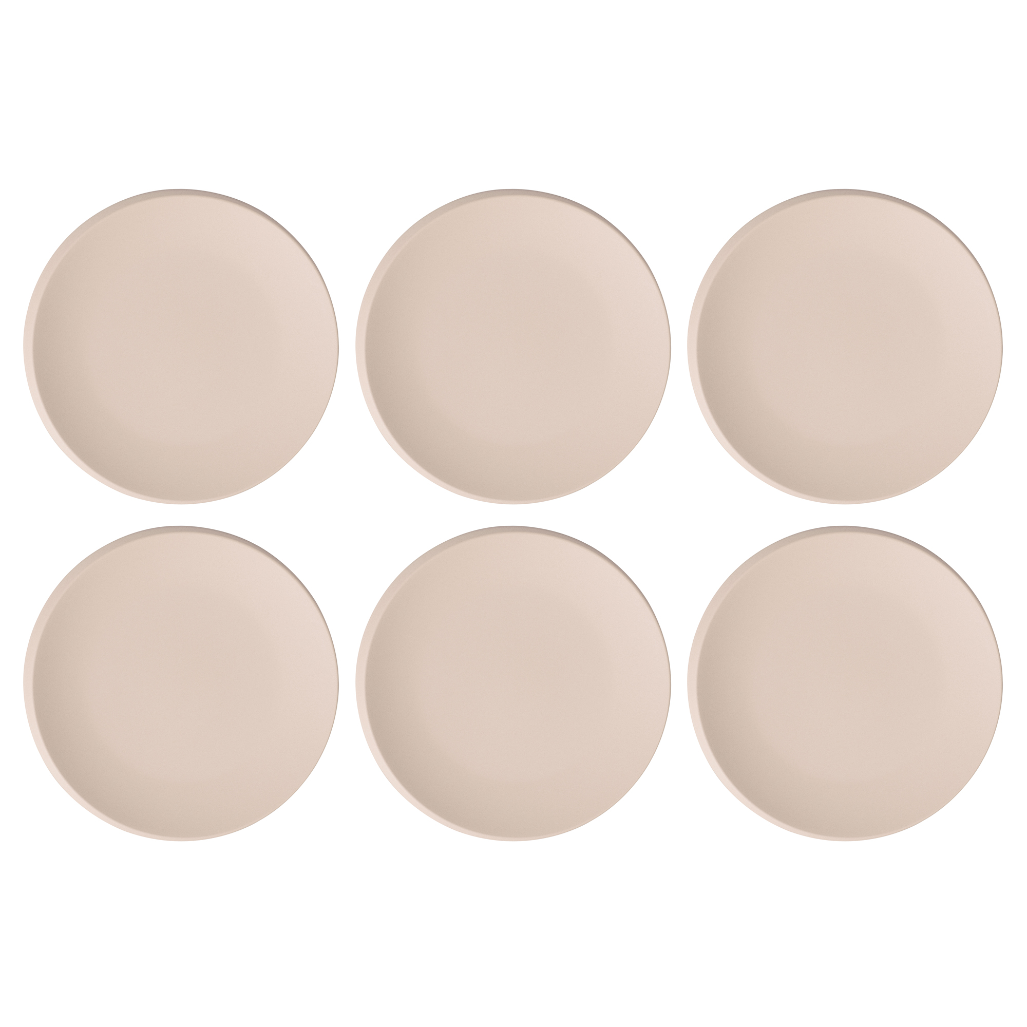 villeroy boch new moon ontbijtbord 24cm beige 6 stuks
