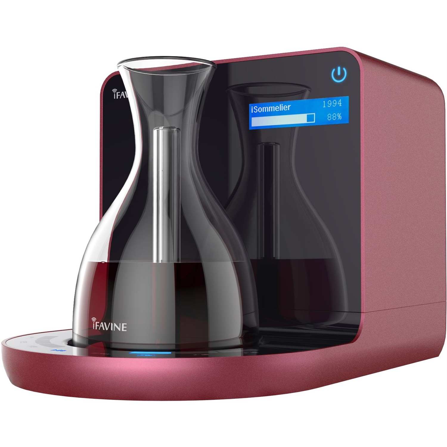 ifavine-isommelier-pro-smart-decanteerder-d033-075l-burgundy-rood
