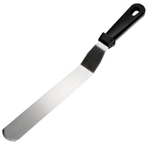 inoxibar spatel gebogen 10cm