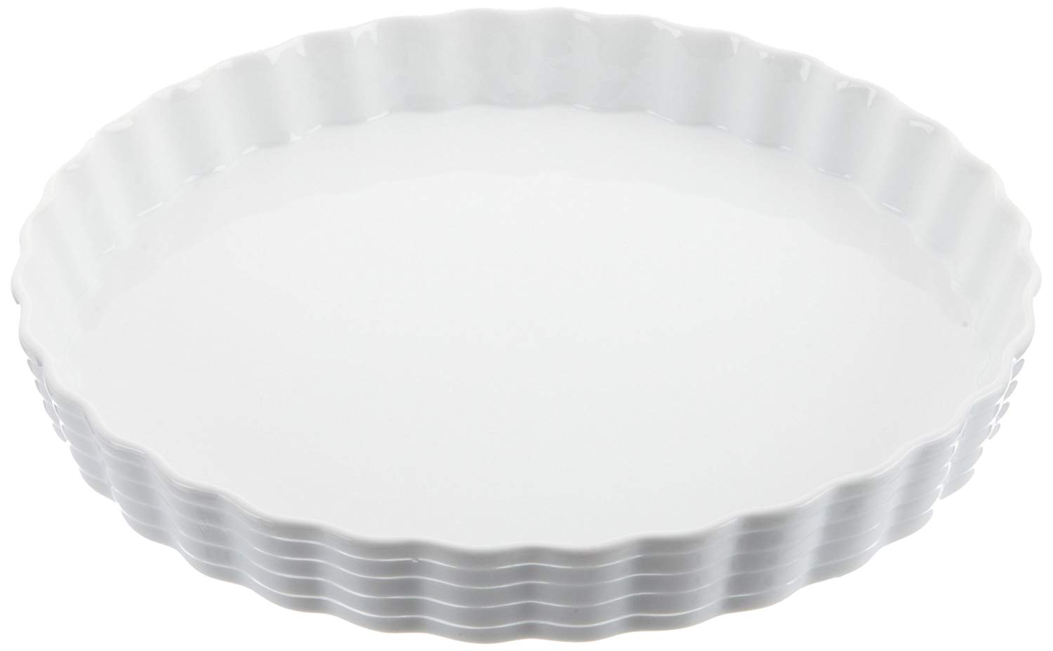 kuchenprofi burgund quichevorm 28cm wit