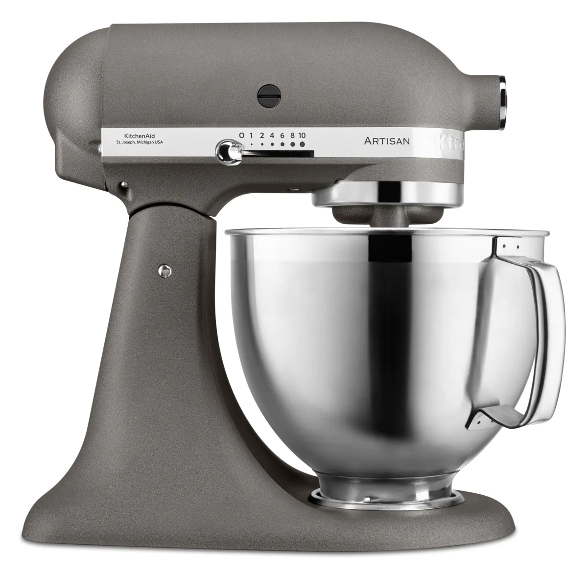kitchenaid artisan keukenmachine 5ksm185psegr imperial grey