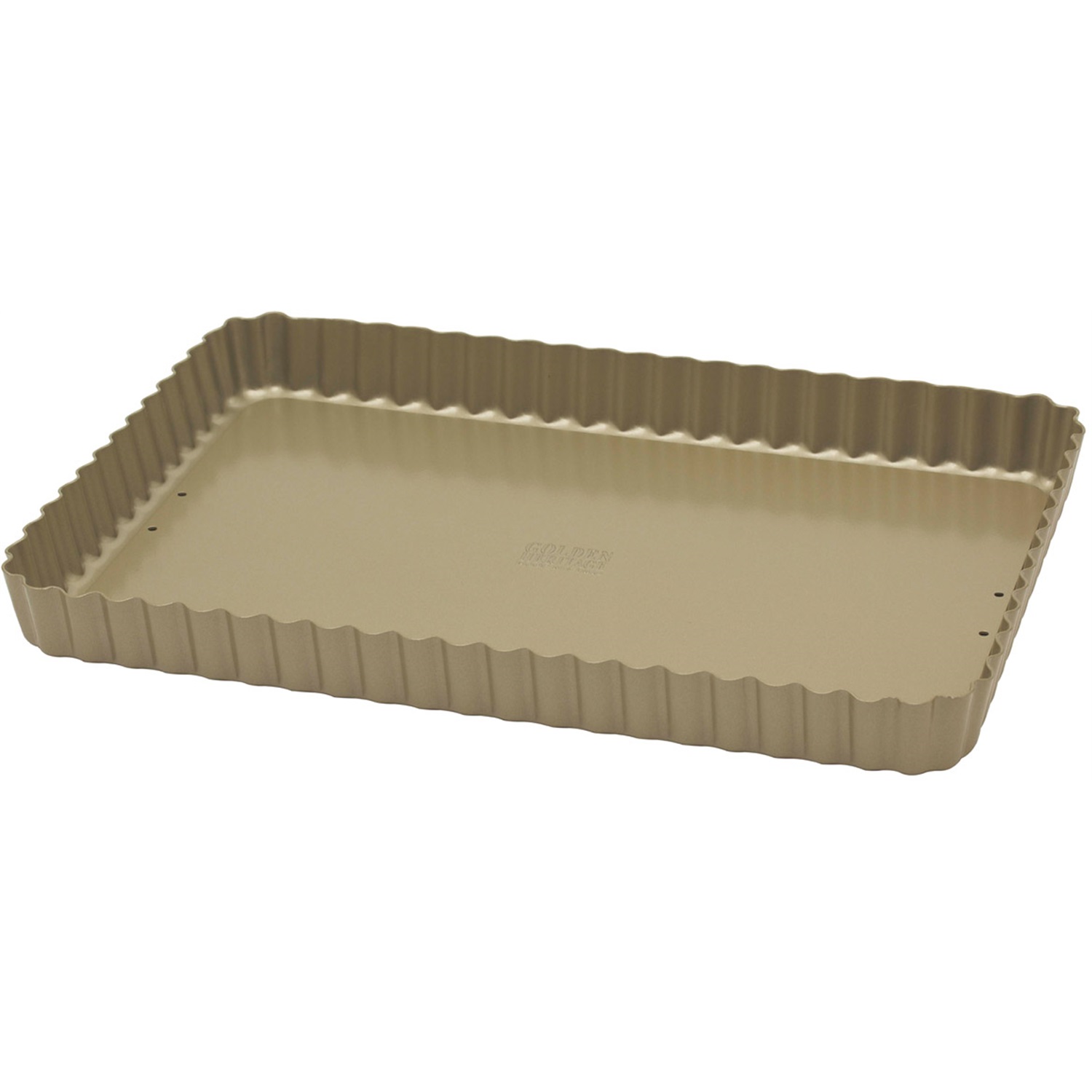 kookpunt golden heritage bakvorm rechthoek met uitneembare bodem 31x21cm