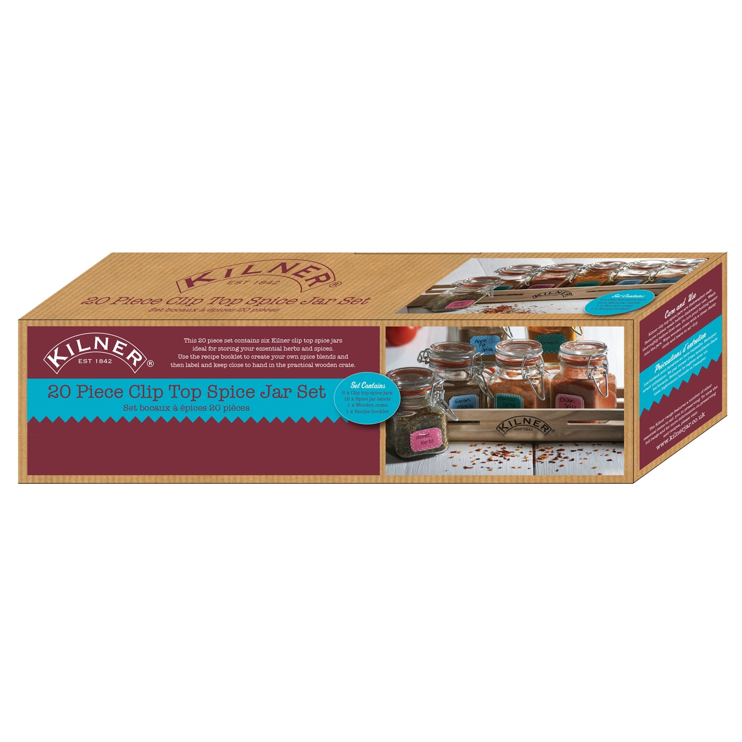 kilner-kruidenpotjesset-007l-20-delig