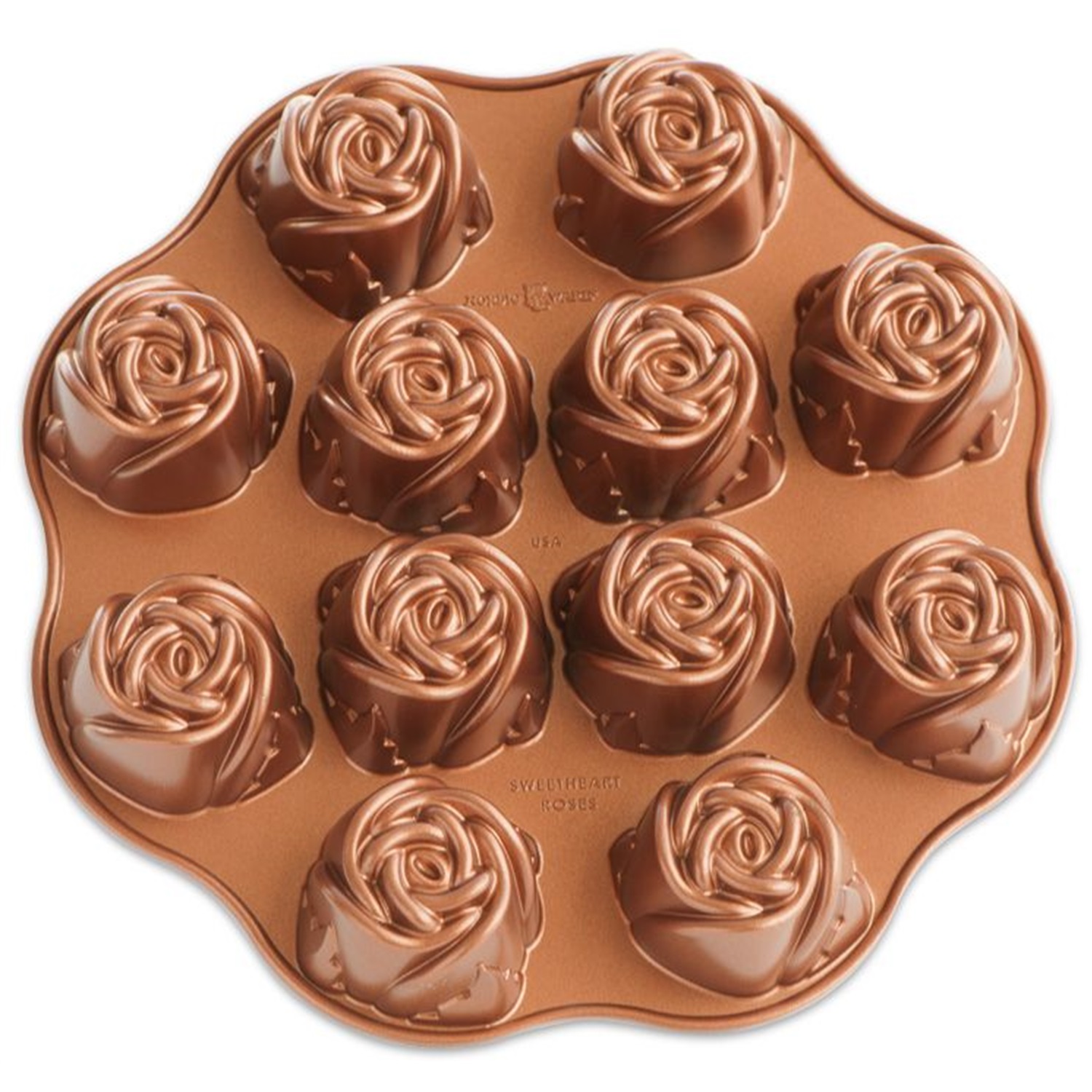 nordic-ware-sweetheart-rose-cakelet-bakvorm-12-vaks-koper