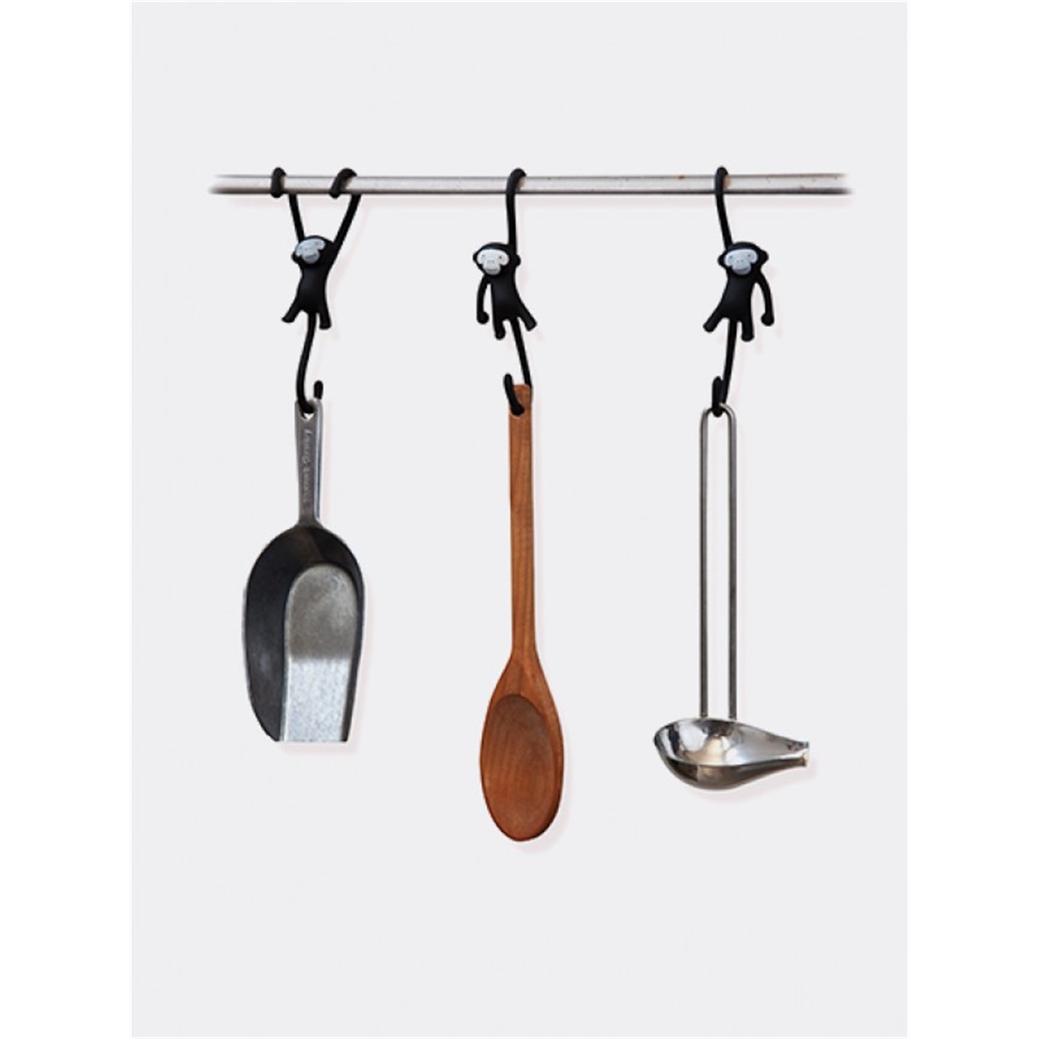 monkey-business-just-hanging-haakjes-zwart