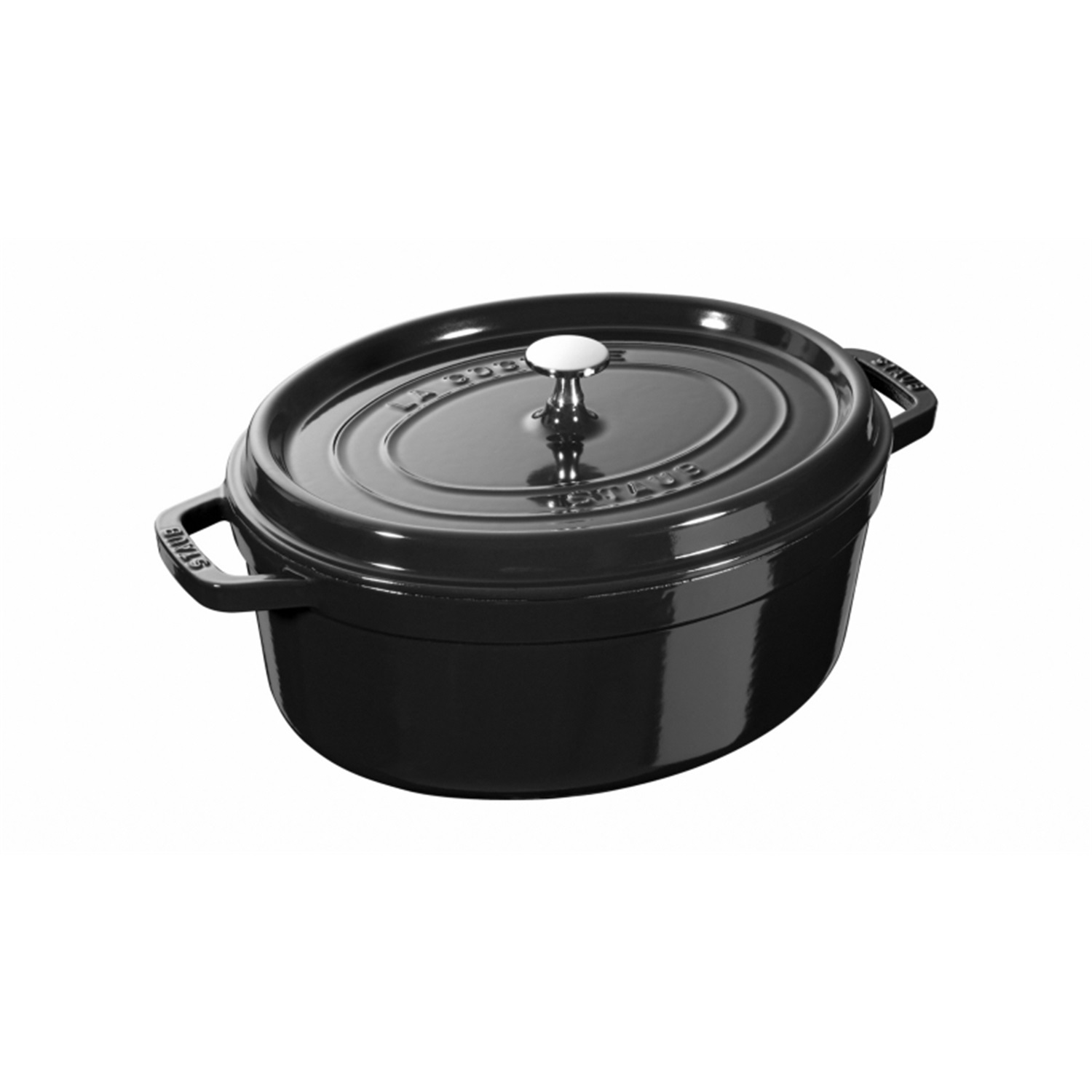 staub-ovale-braadpan-31cm-zwart