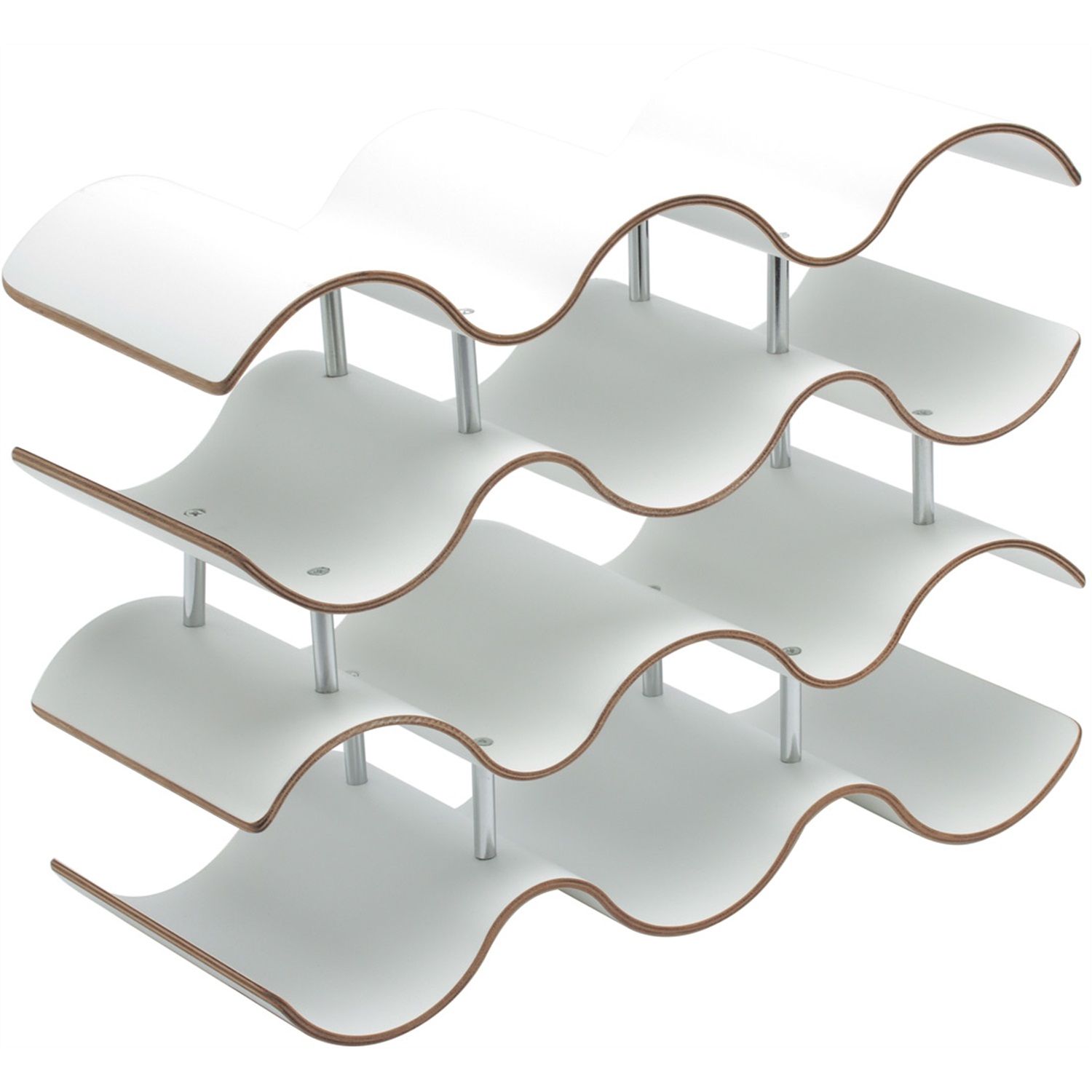 kookpunt point virgule living wijnrek wit