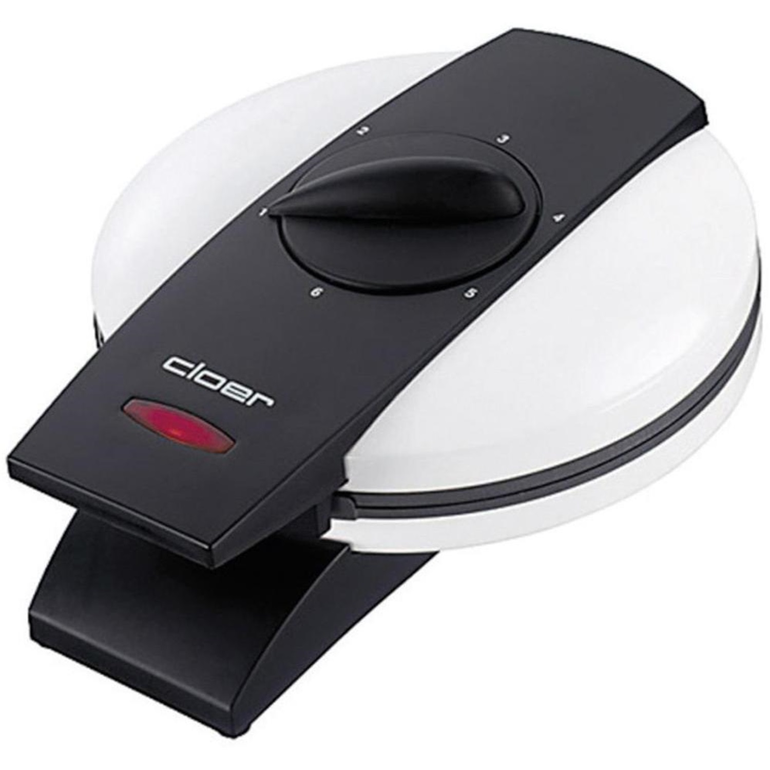 cloer-wafelijzer-hart-1621-5-vaks