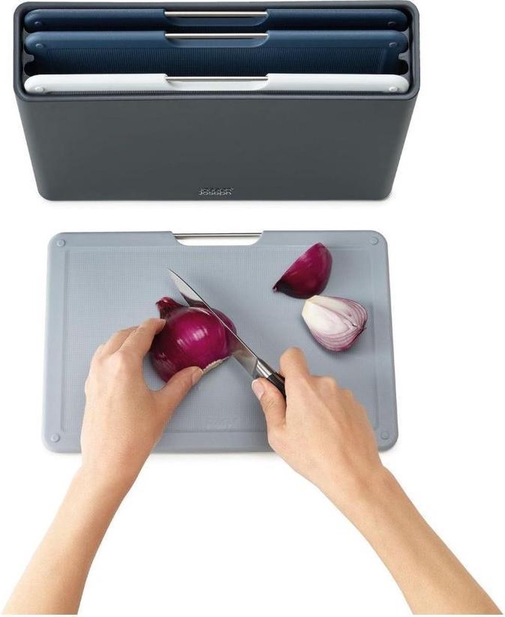 joseph-joseph-folio-snijplankenset-4-delig-30x20cm-blauw