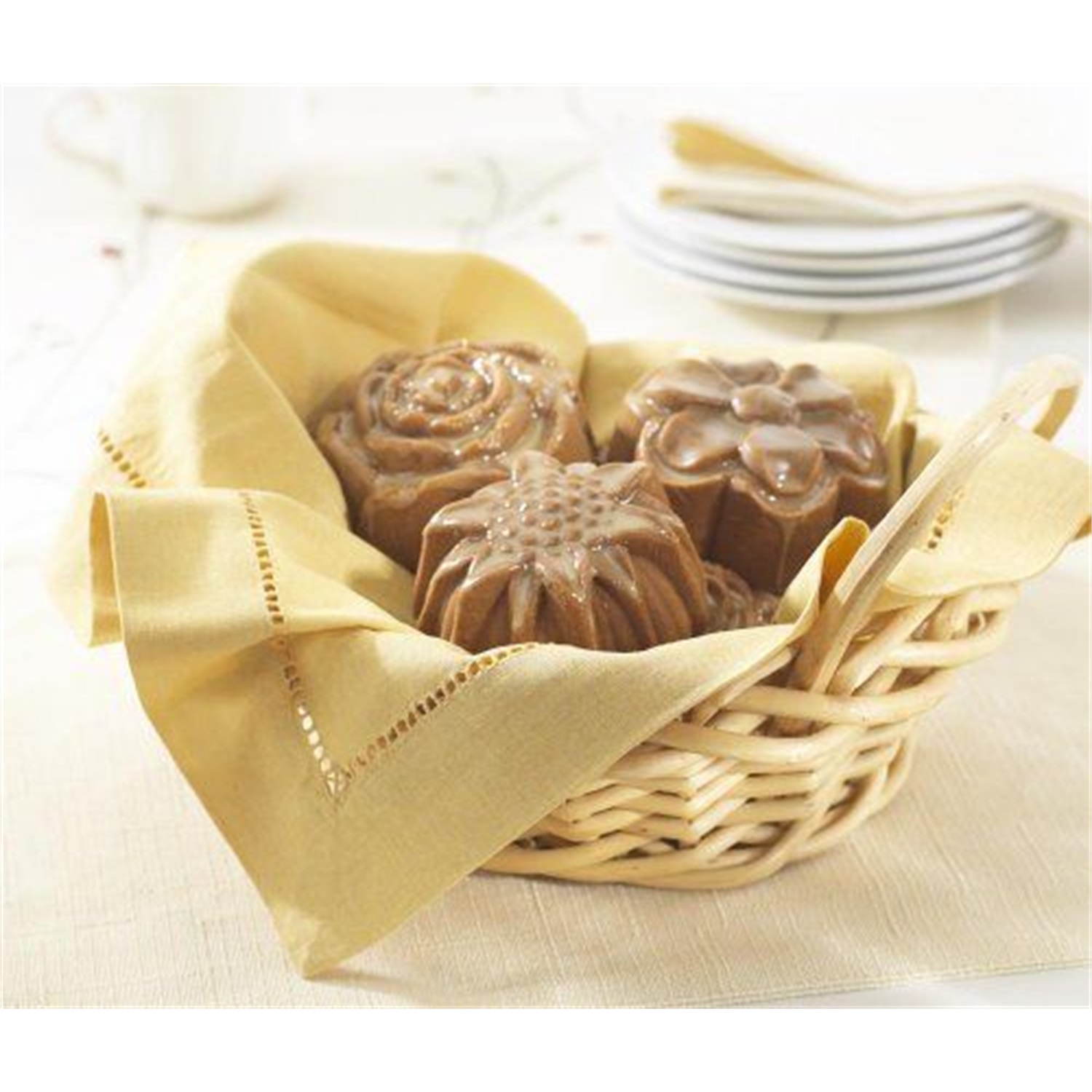 nordic-ware-bouquet-cakelet-bakvorm-6-vaks-zilver