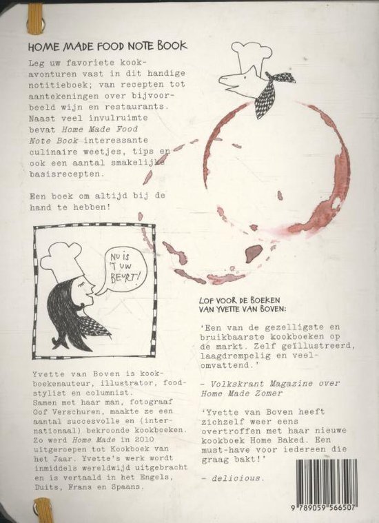 home-made-food-note-book