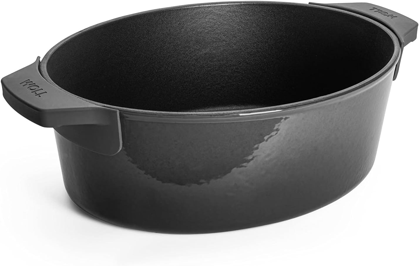 woll-iron-braadpan-ovaal-34x26cm-carbon-grey