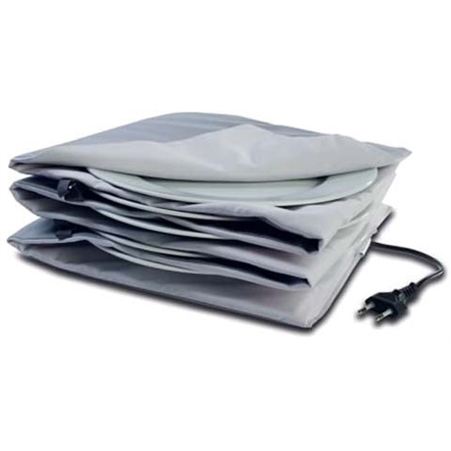 solis king size bordenwarmer 852 32cm grijszilver