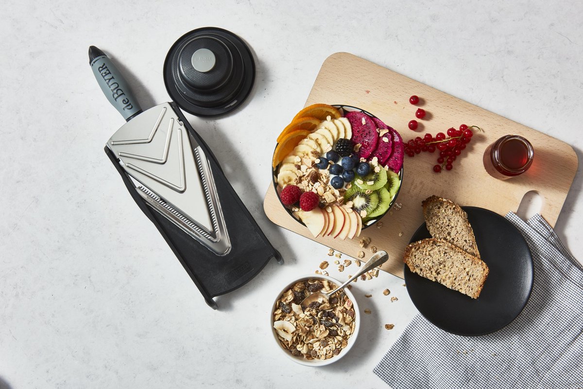 de-buyer-kobra-v-axis-mandoline-zwart