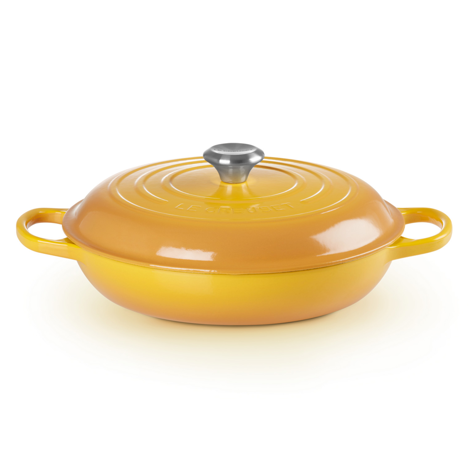 le-creuset-signature-campagnard-braadpan-30cm-nectar