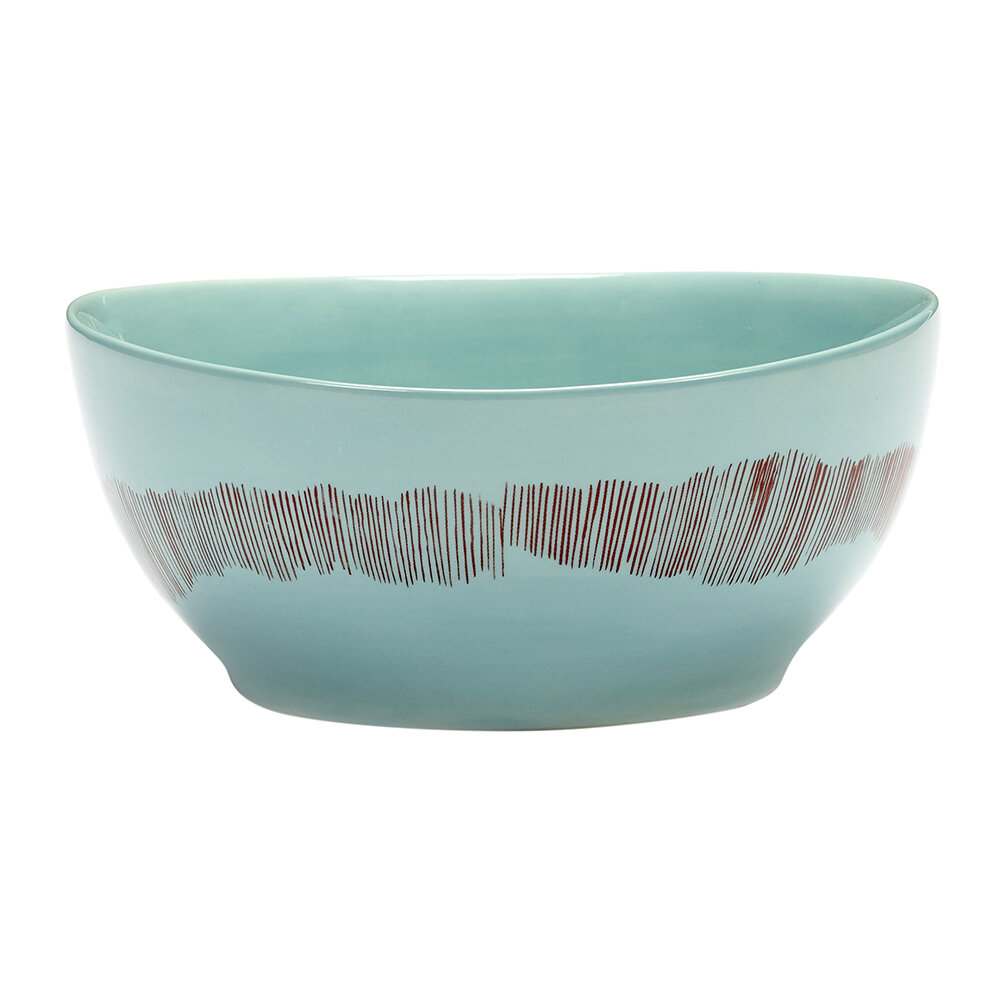 serax feast ottolenghi kommen s b8921009a 16cm azure swirlred stripes 4 stuks