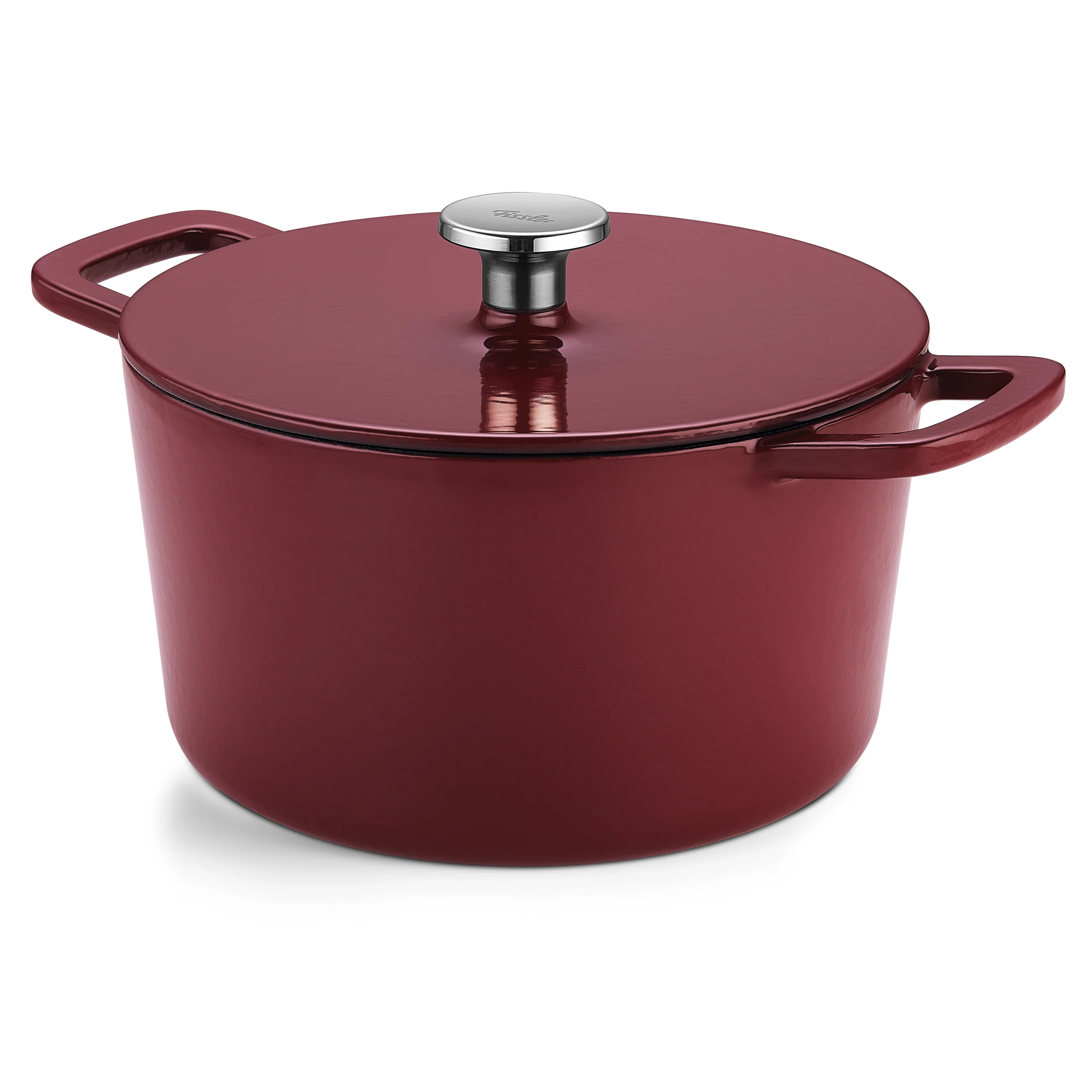 fissler moments collection braadpan 24cm burgundy red