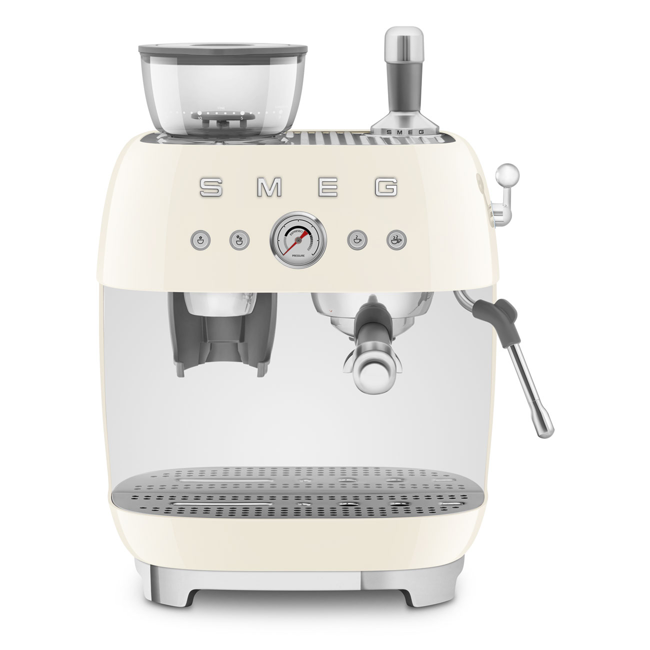 smeg espresso koffiemachine egf03creu creme