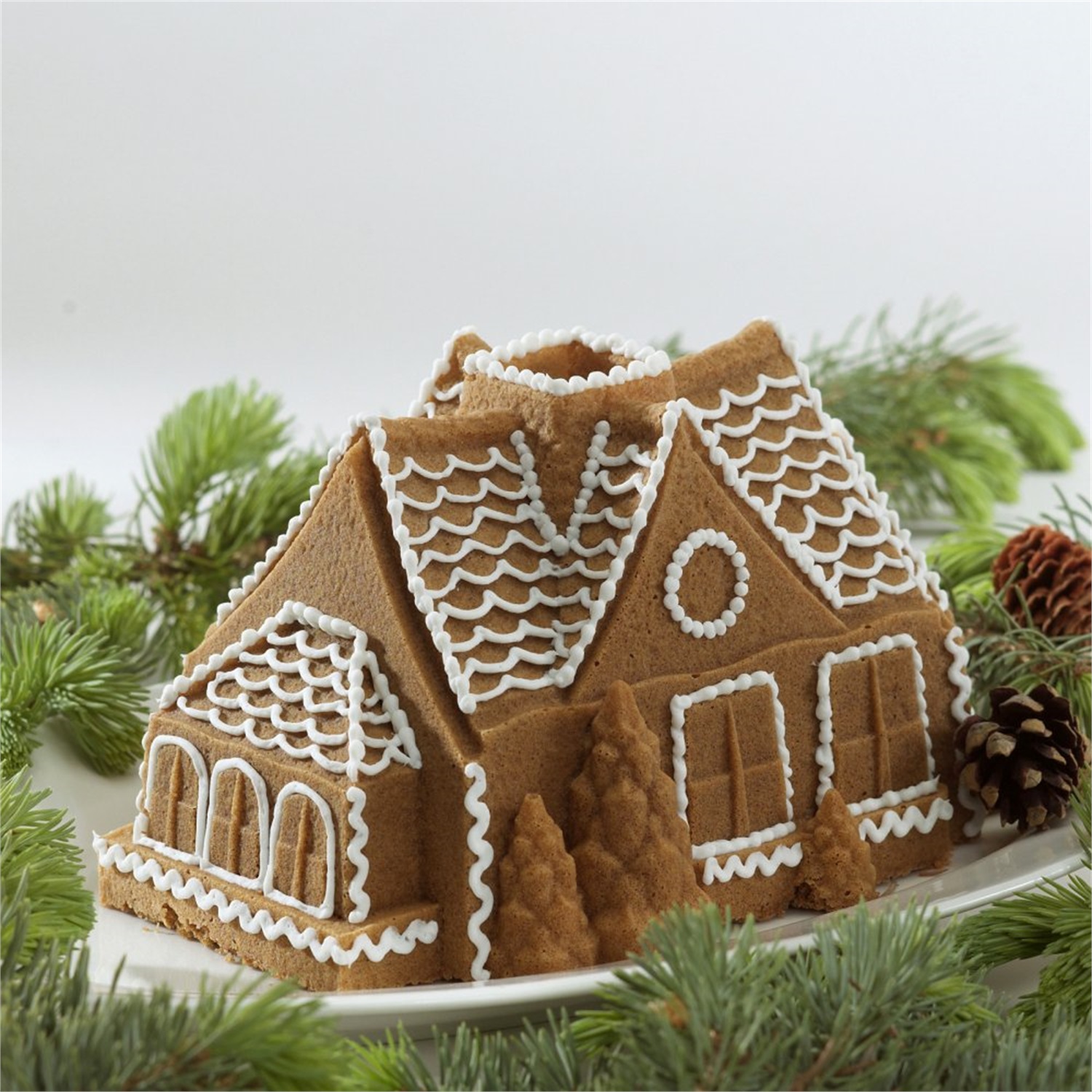 nordic-ware-gingerbread-house-tulbandvorm-25x19cm-zilver