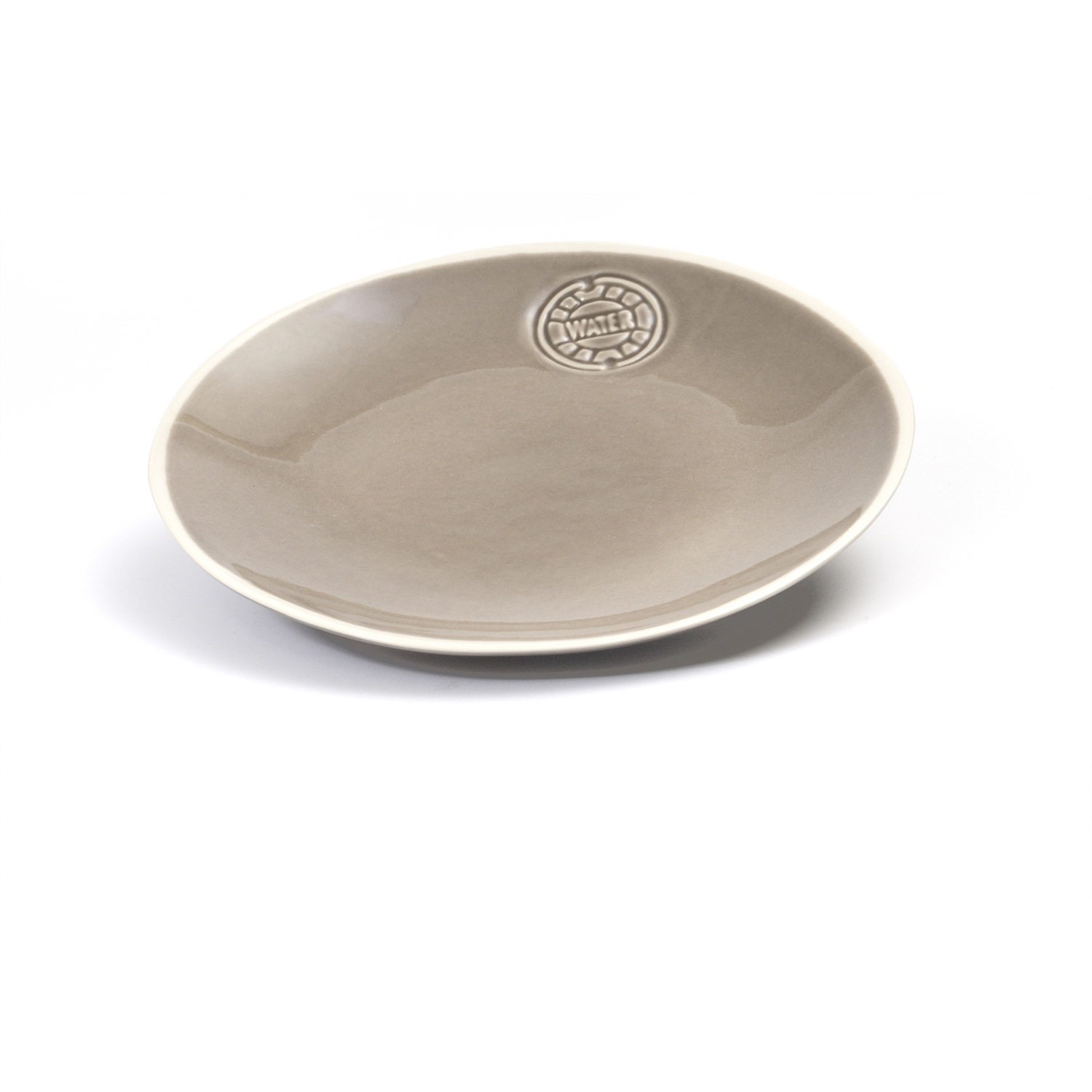 bowls and dishes water ontbijtbord 21cm taupe
